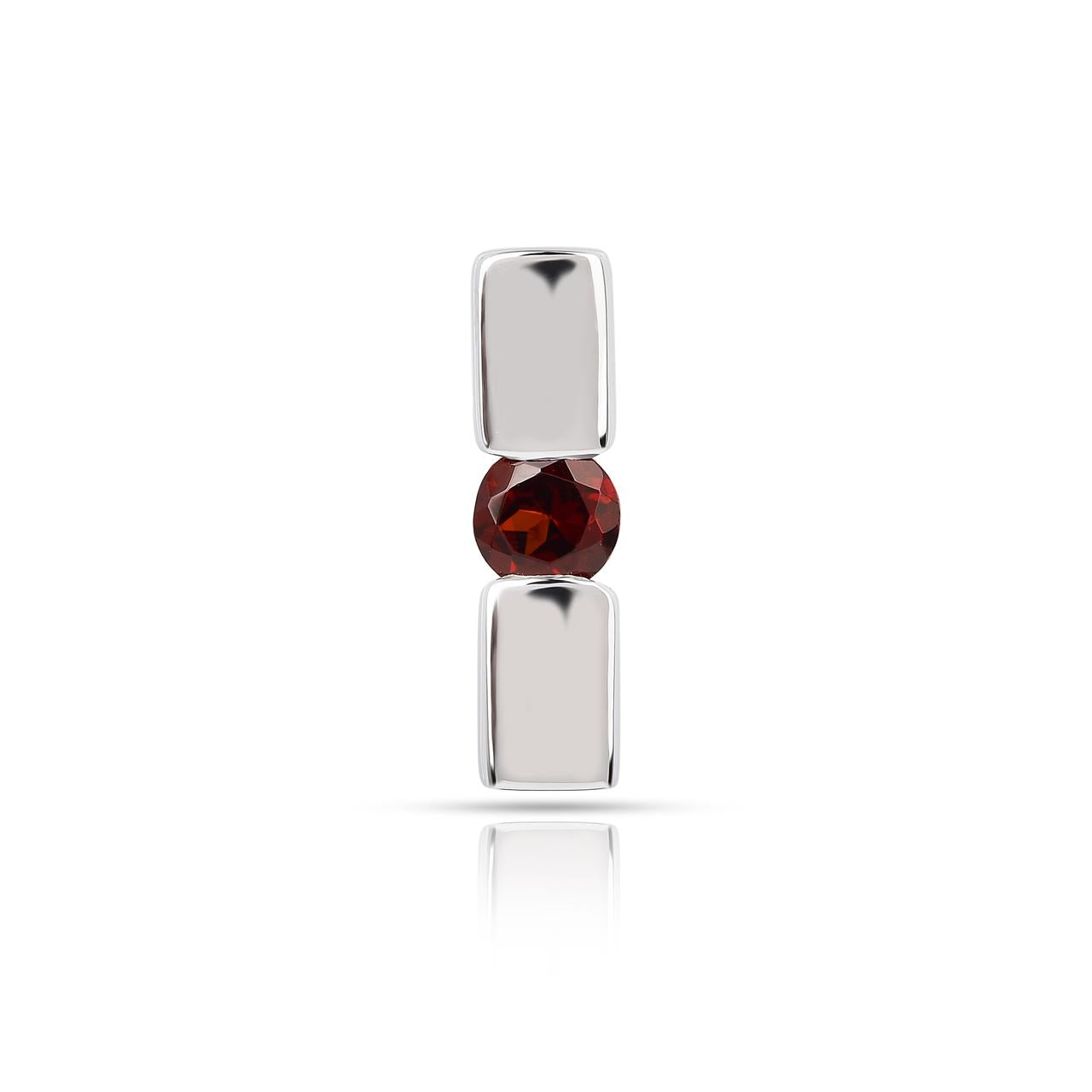 Red Garnet 4 - Earring