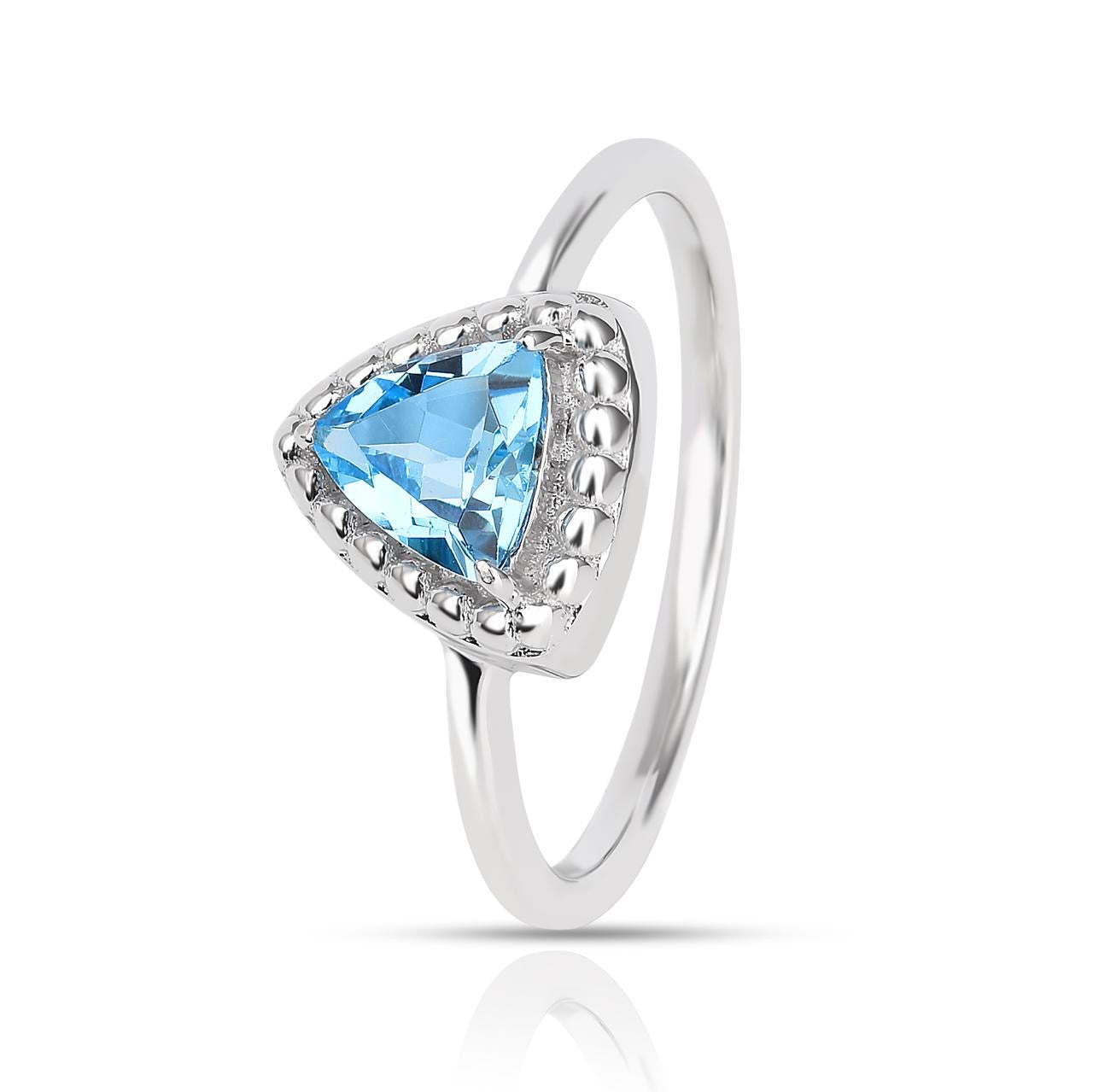 Swiss Blue Topaz 3 - Ring