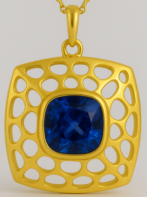 Tanzanite - Pendant without chain 4