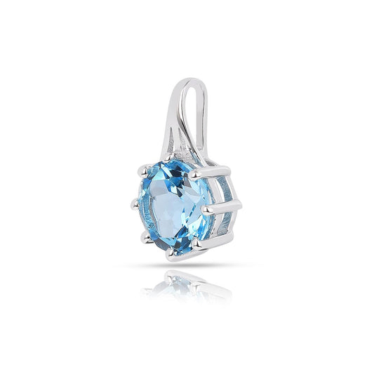 Swiss Blue Topaz 2 - Pendant