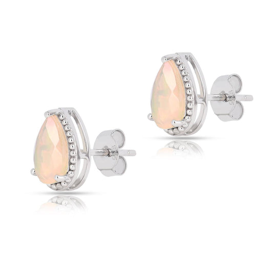 Ethiopian Opal Set - Earring, Pendant, Ring