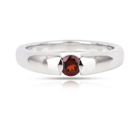 Red Garnet 4 - Ring