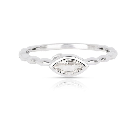 White Topaz - Ring