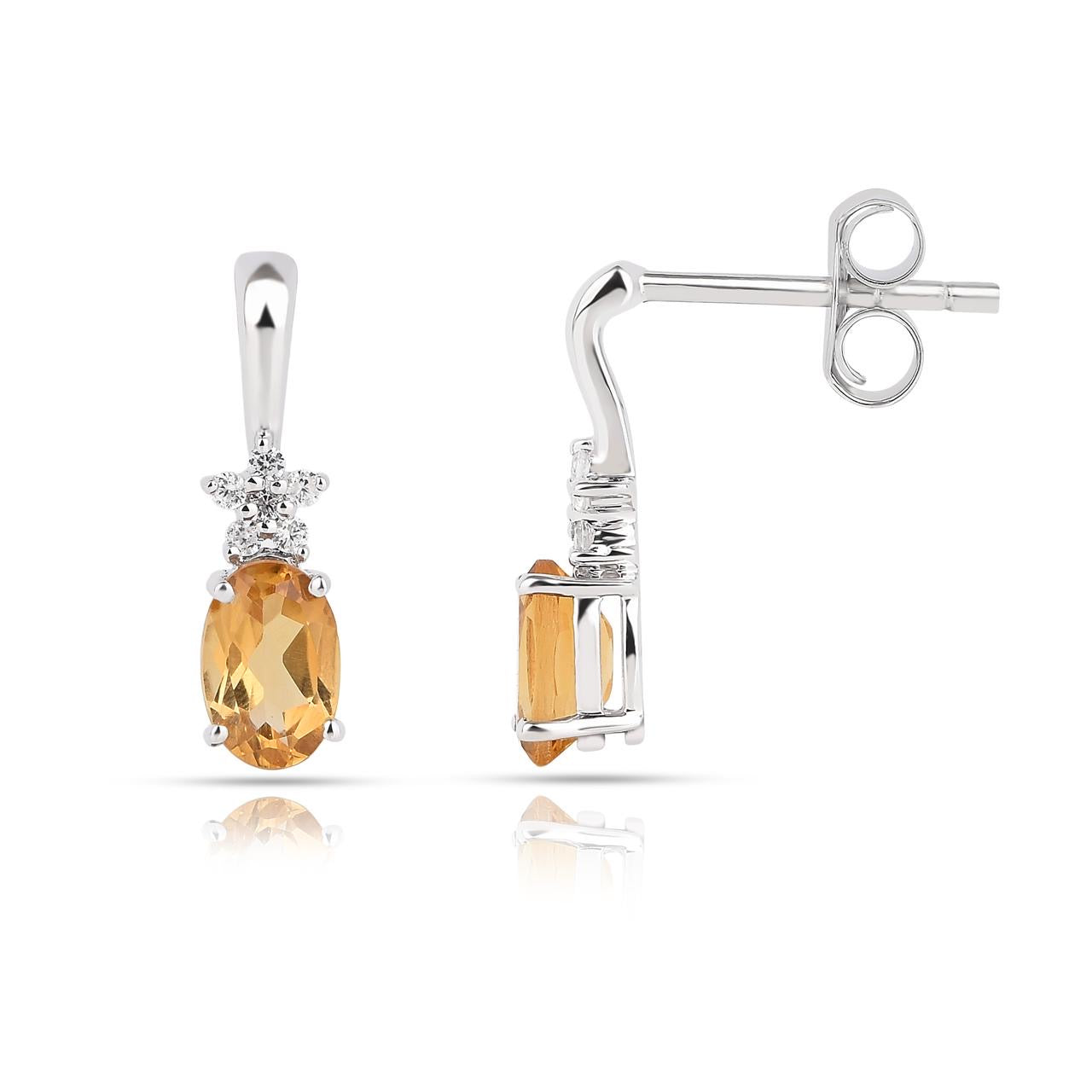 Citrine Set - Earring, Pendant, Ring
