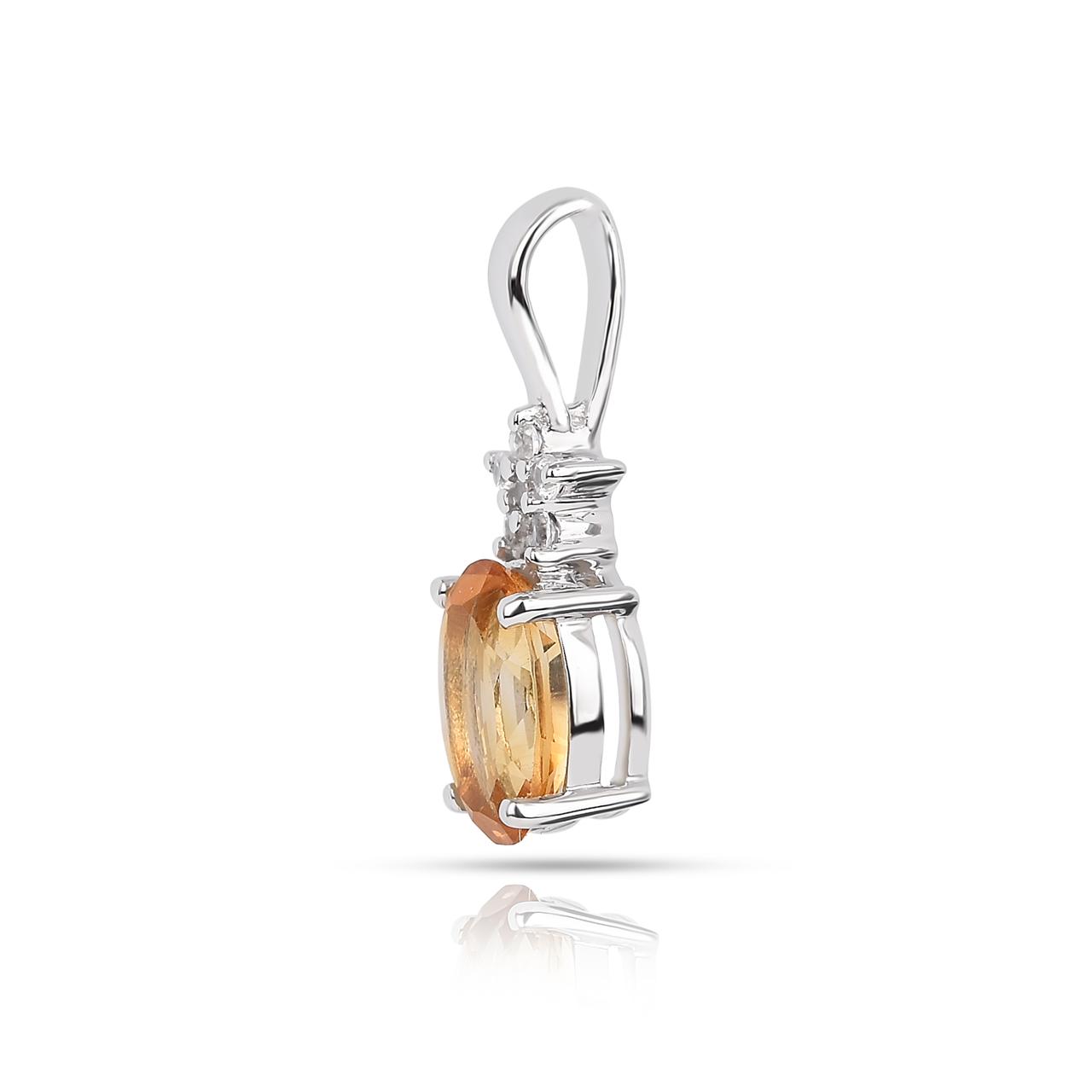 Citrine Set - Earring, Pendant, Ring