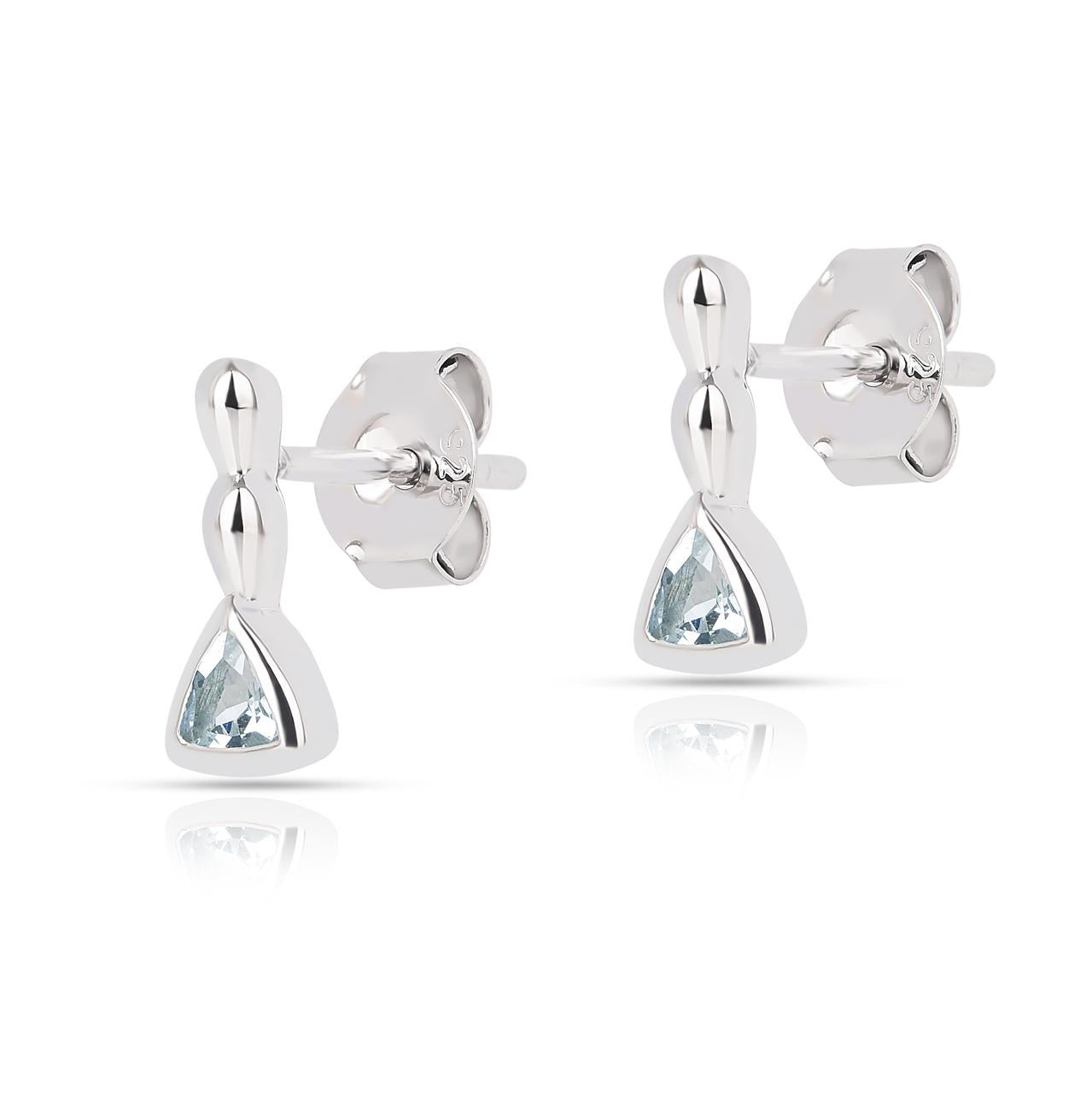 Aquamarine - Earring