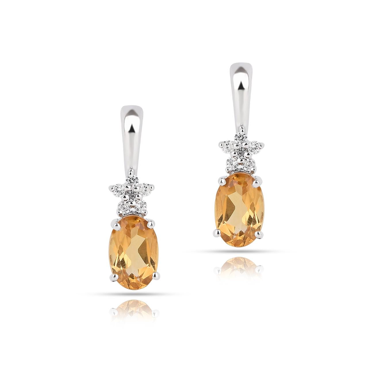 Citrine Set - Earring, Pendant, Ring