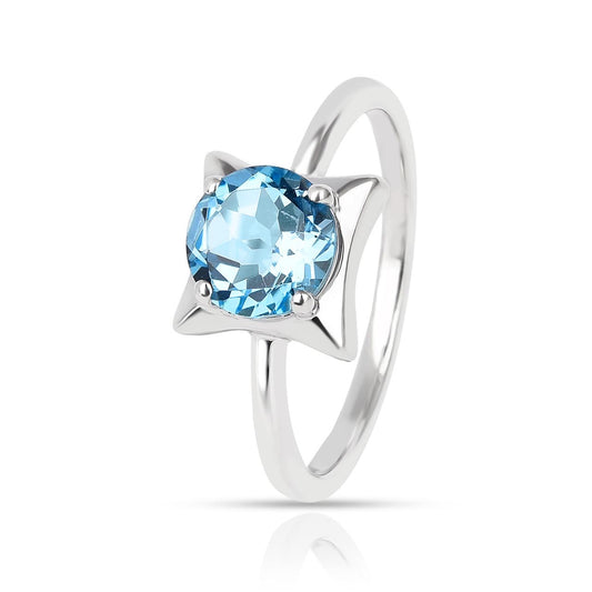 Swiss Blue Topaz 1 - Ring