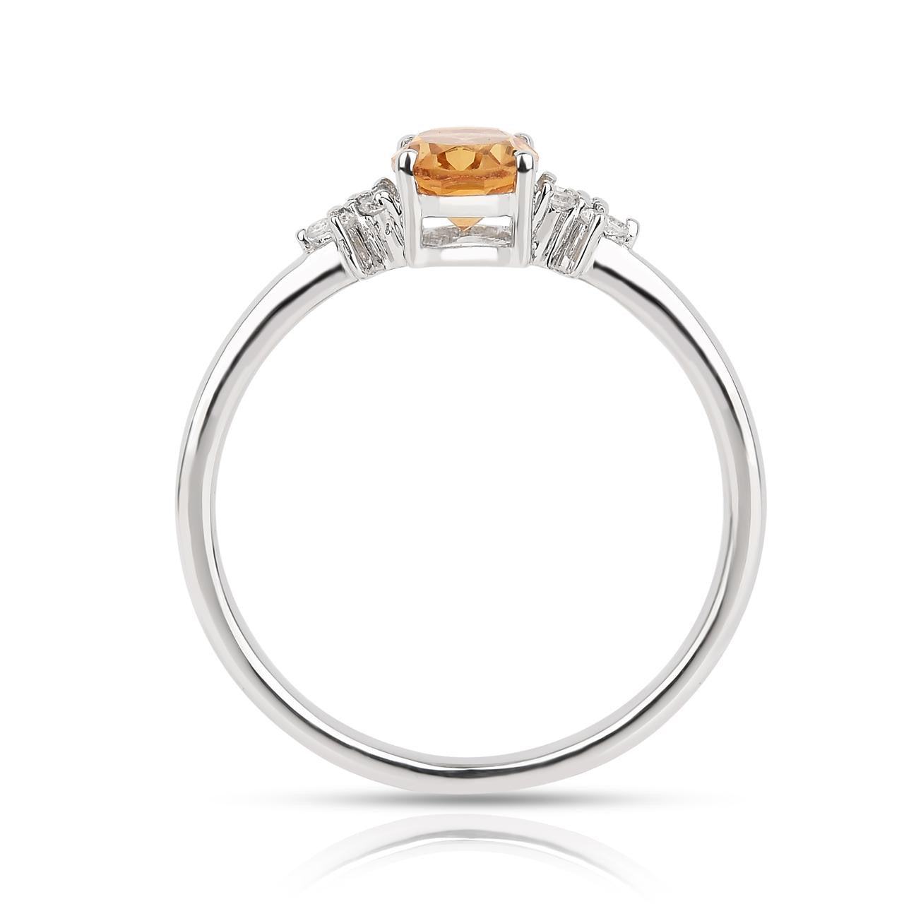 Citrine Set - Earring, Pendant, Ring