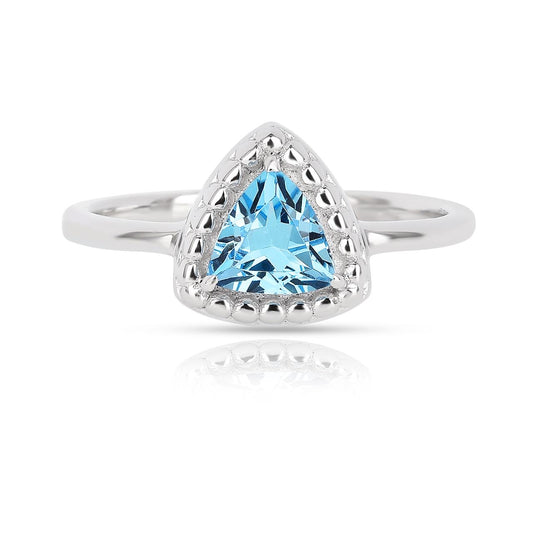 Swiss Blue Topaz 3 - Ring